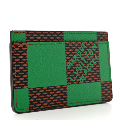 Louis Vuitton LOUIS VUITTON Damier Pop Pocket Organizer Green 3 of 7