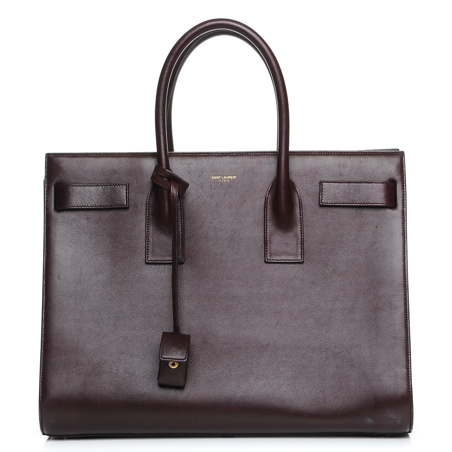 Calfskin Large Sac De Jour Carryall Amarena