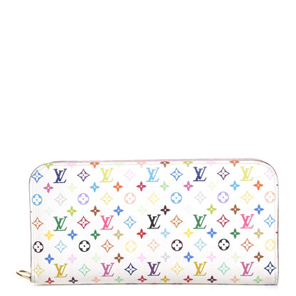 Louis Vuitton Monogram Multicolor Insolite Wallet White Litchi 1 of 8