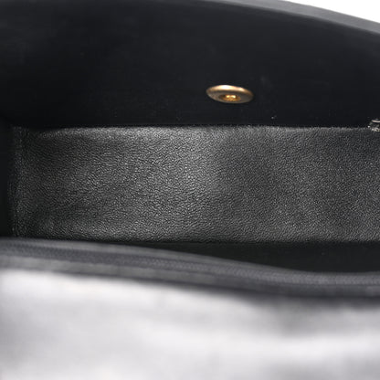 Chanel Lambskin Quilted Mini Rectangular Flap Black 5 of 11