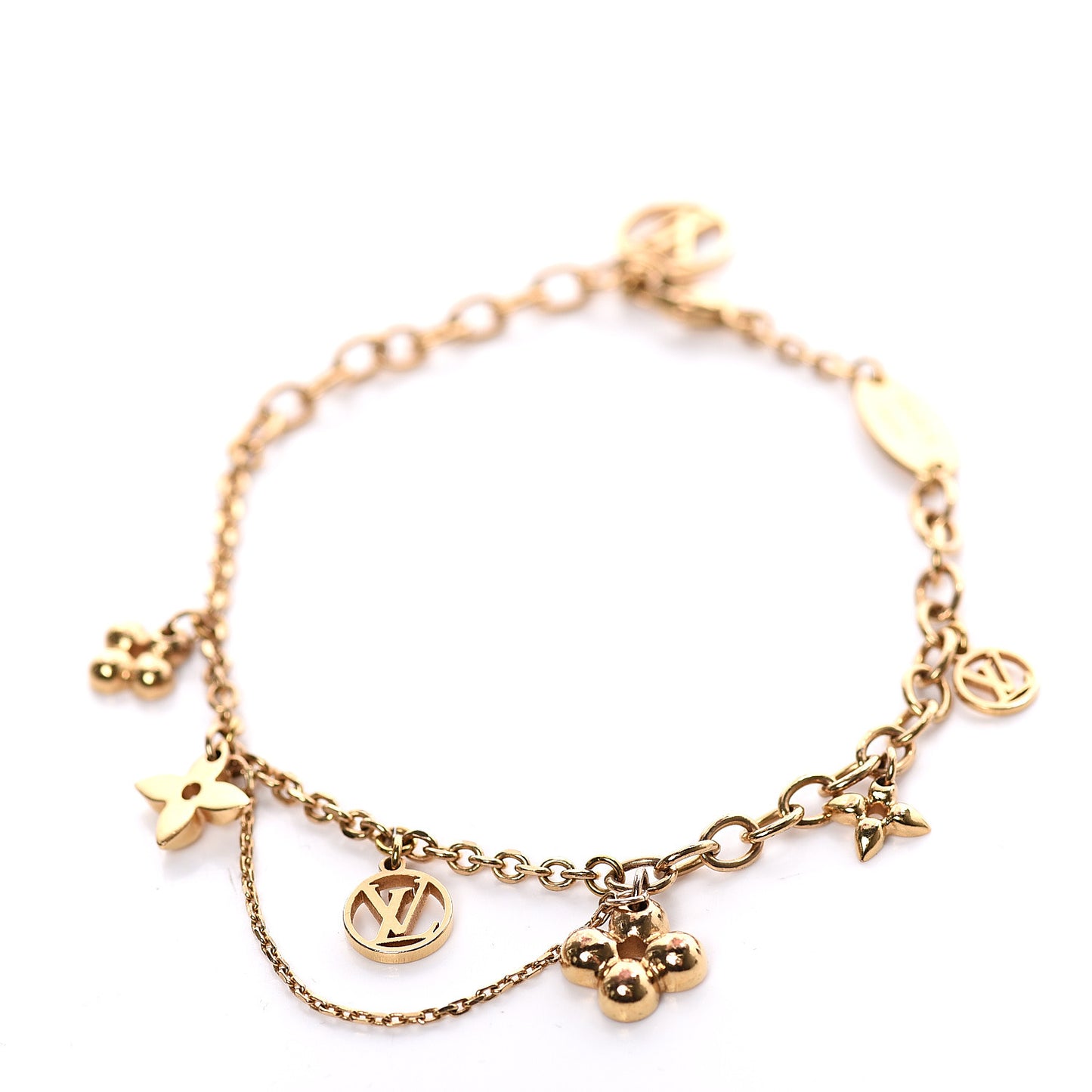 Metal Monogram Blooming Supple Bracelet