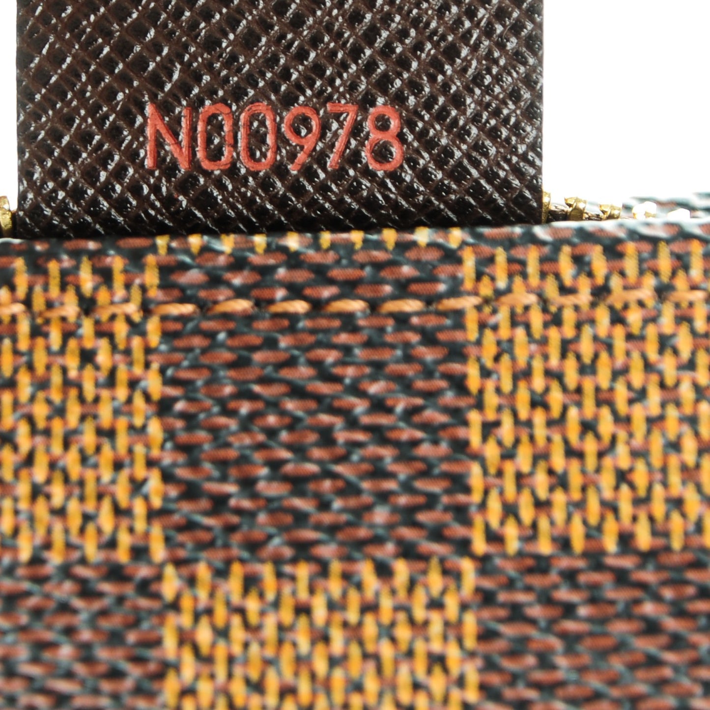 Damier Ebene Trousse Make Up Bag Pochette