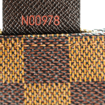 Louis Vuitton Damier Ebene Trousse Make Up Bag Pochette 7 of 7