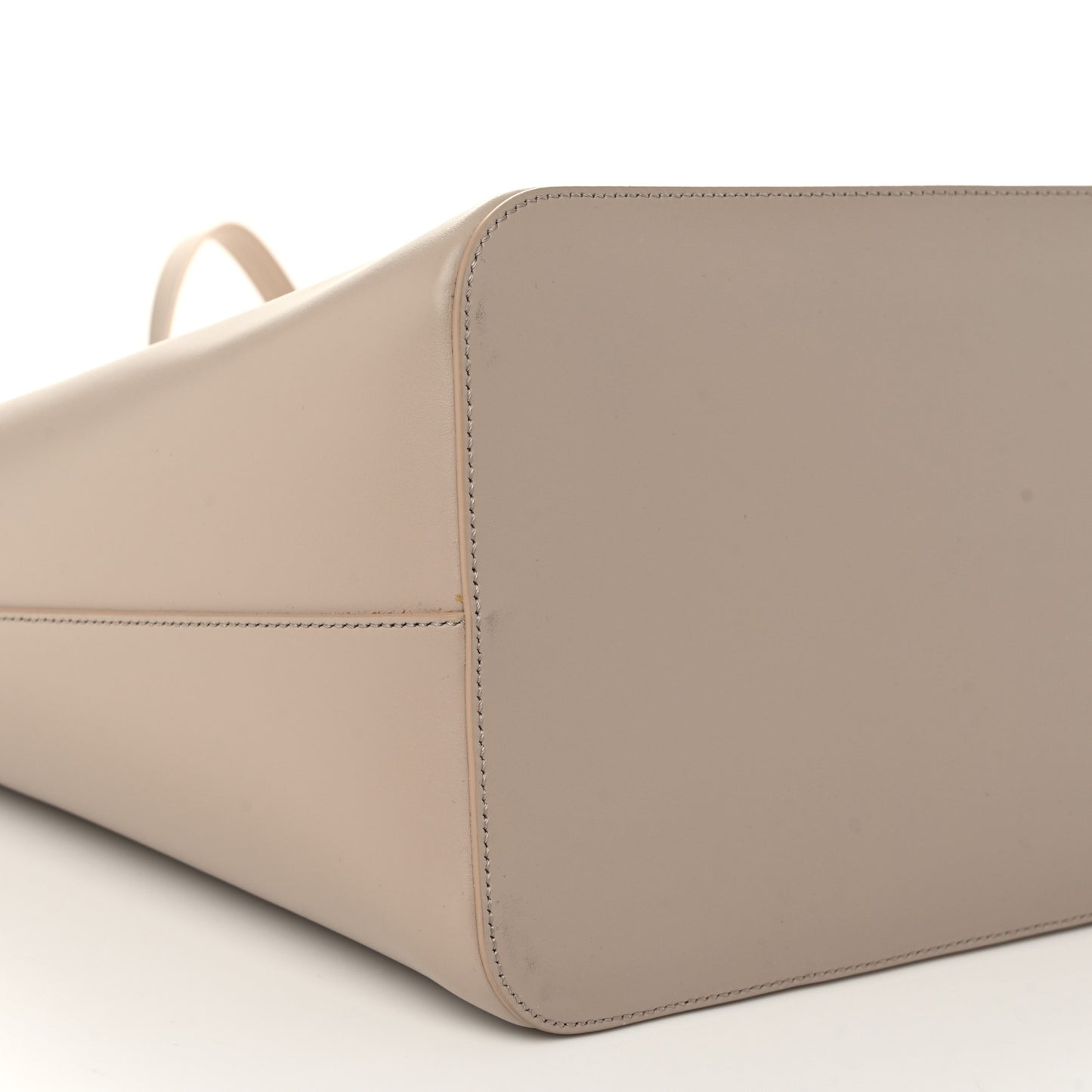 Smooth Calfskin Wing Shopper Tote Dune