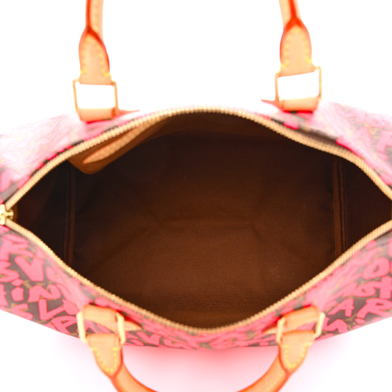Louis Vuitton Monogram Graffiti Speedy 30 Fuchsia 5 of 11