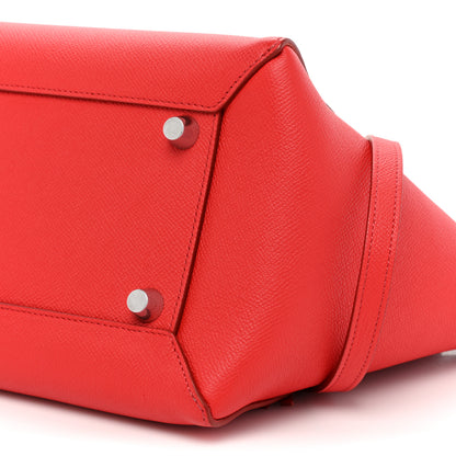 Celine Grained Calfskin Mini Belt Bag Coquelicot 8 of 15