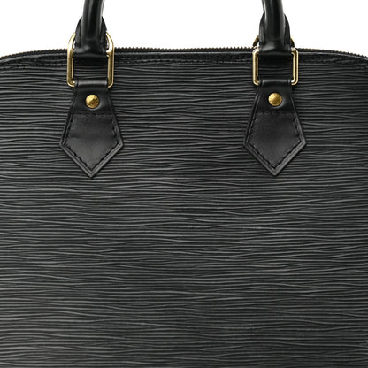 Louis Vuitton Epi Alma PM Black 6 of 9