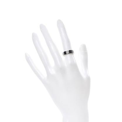 Cartier 18K White Gold 5.5mm LOVE Ring 49 5 2 of 4