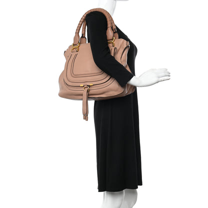 Chloe Calfskin Medium Marcie Satchel Nude 2 of 14