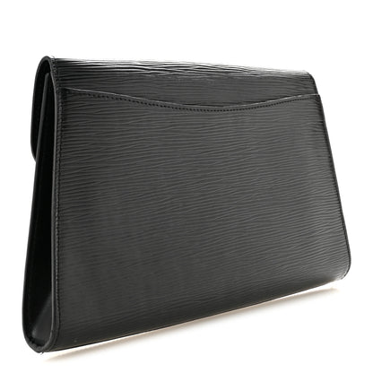 Louis Vuitton Epi Art Deco Clutch Black 3 of 12