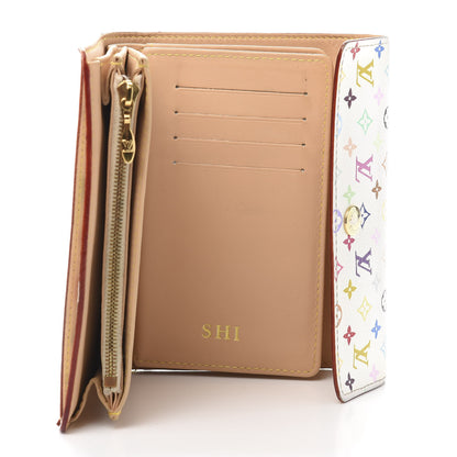 Louis Vuitton Monogram Multicolor Alexandra Wallet White 5 of 13