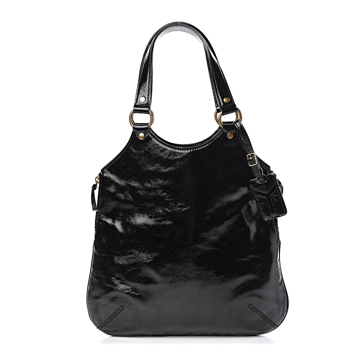 Patent Tribute Tote Black