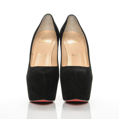 Christian Louboutin Suede Daffodile 160 Pumps 38.5 Black 2 of 6