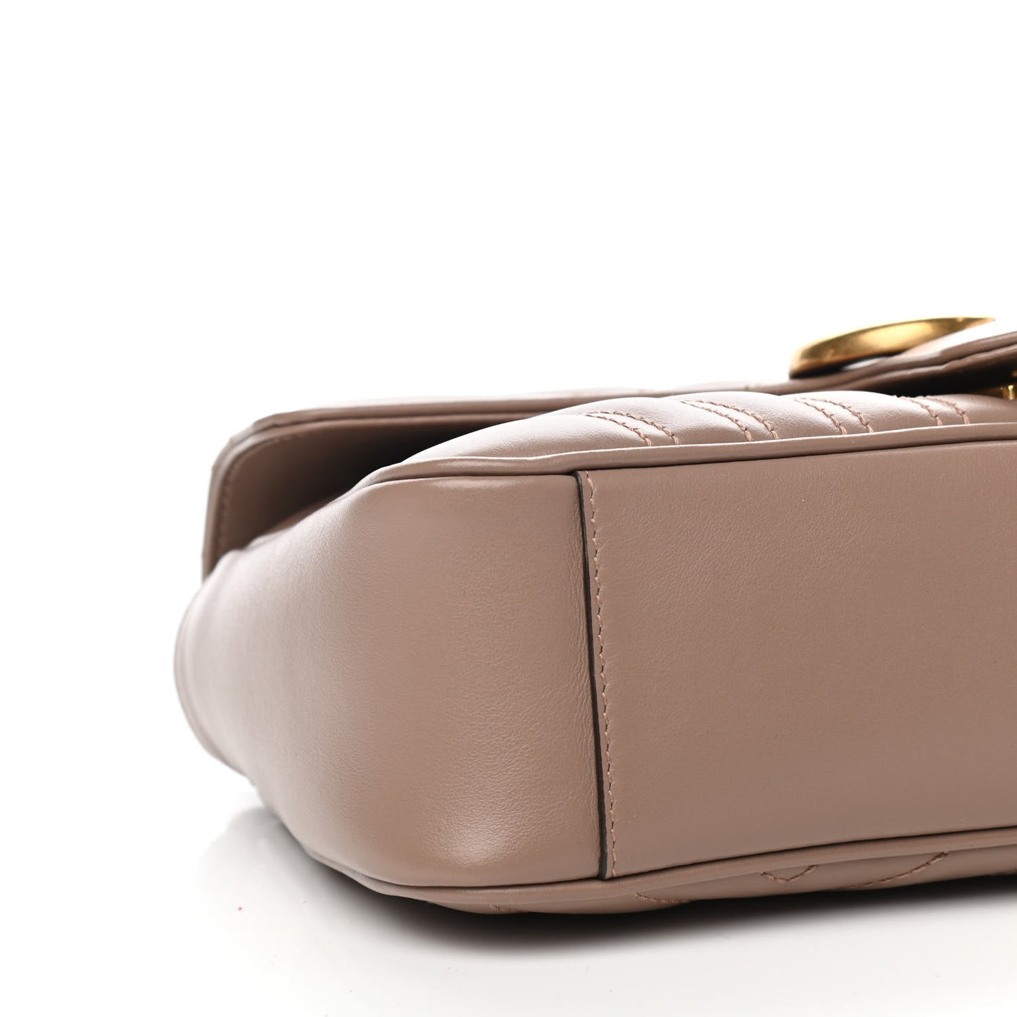 Calfskin Matelasse Small GG Marmont Shoulder Bag Porcelain Rose