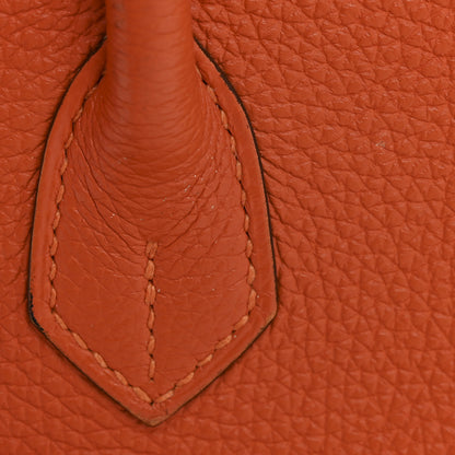 Hermes Togo Birkin 35 Orange 11 of 11