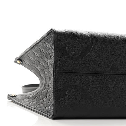 Louis Vuitton Empreinte Monogram Giant Onthego MM Black 8 of 8