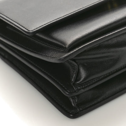 Saint Laurent Calfskin Medium Monogram Sunset Black 7 of 8