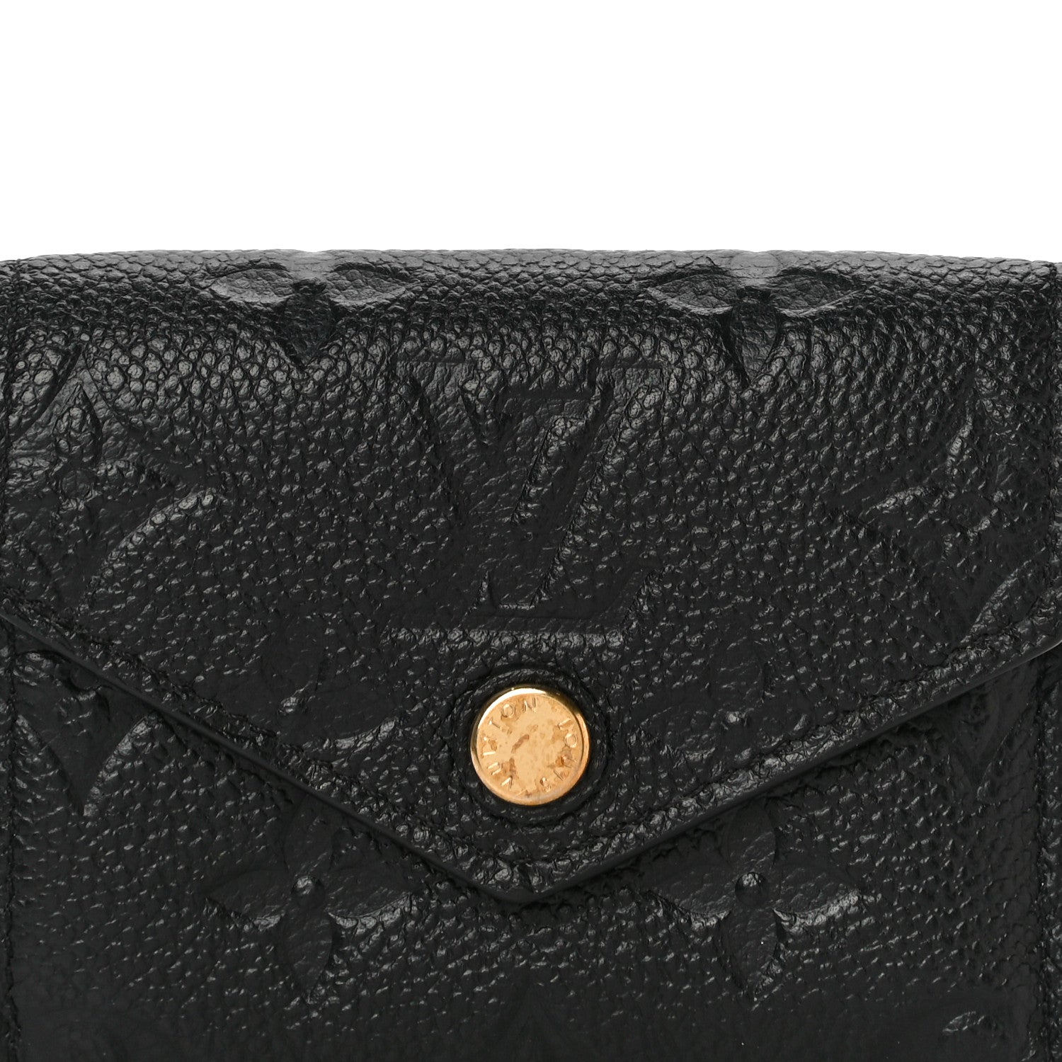 Louis Vuitton Empreinte Zoe Wallet Black 7 of 9