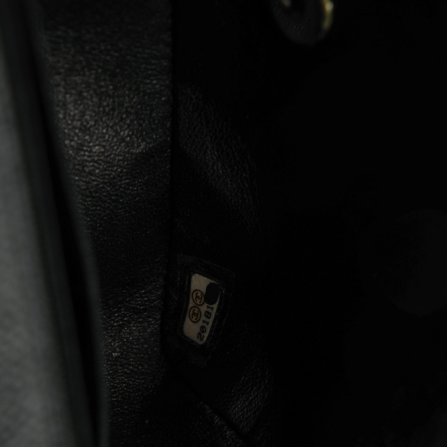 Caviar Quilted Mini Rectangular Flap Black