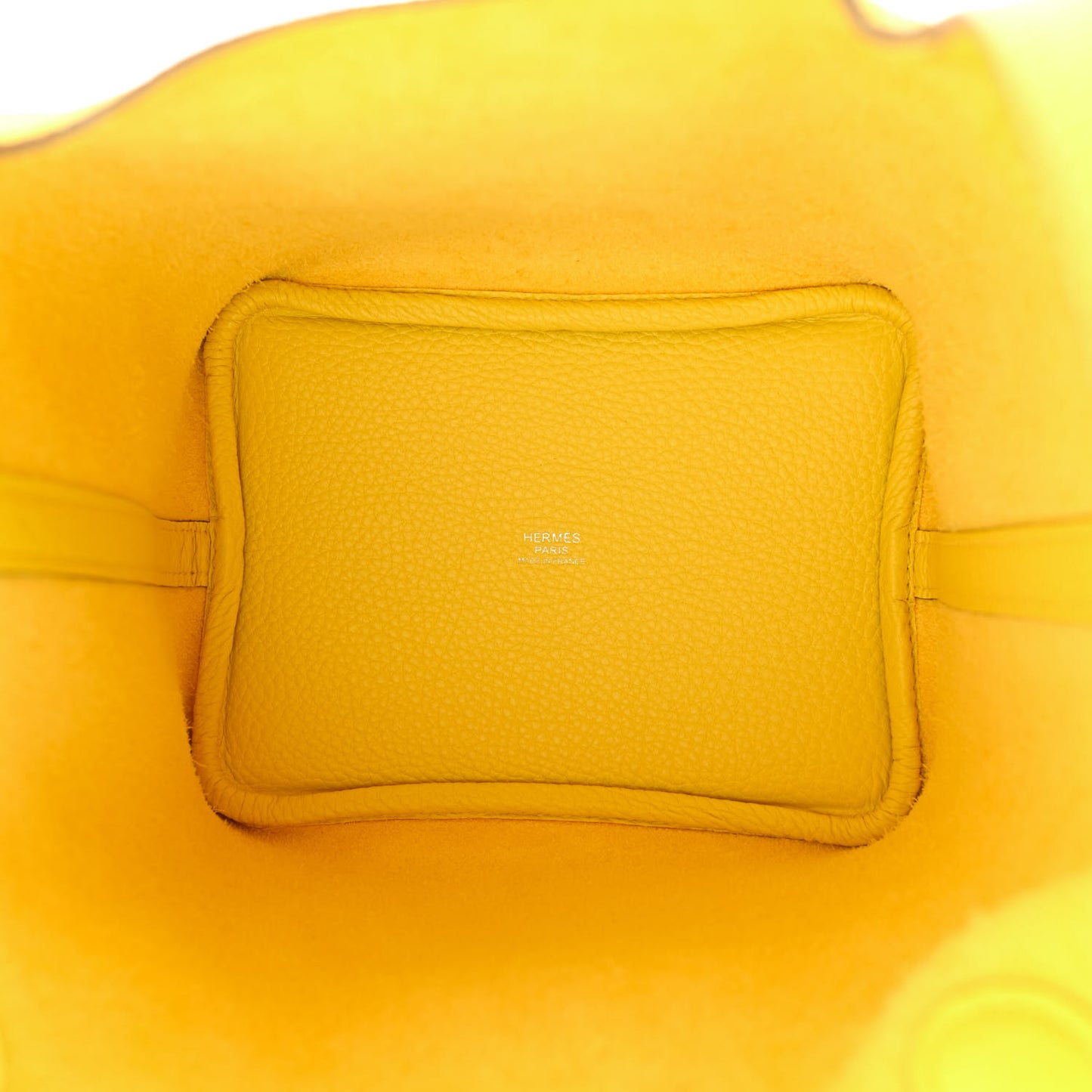 Taurillon Clemence Picotin Lock 18 PM Limoncello