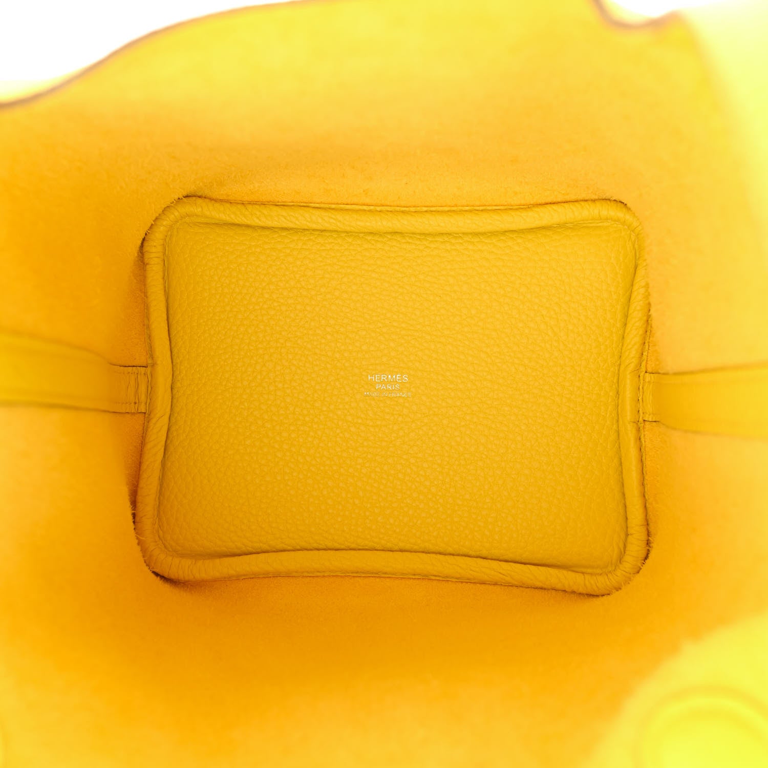 Hermes Taurillon Clemence Picotin Lock 18 PM Limoncello 5 of 11