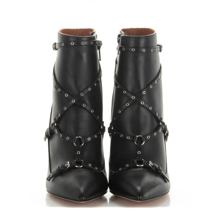 Valentino Garavani Nappa Love Latch 100mm Ankle Boots 38 Black 2 of 7