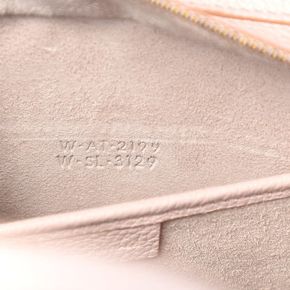 Celine Drummed Calfskin Nano Luggage Pale Pink 6 of 9