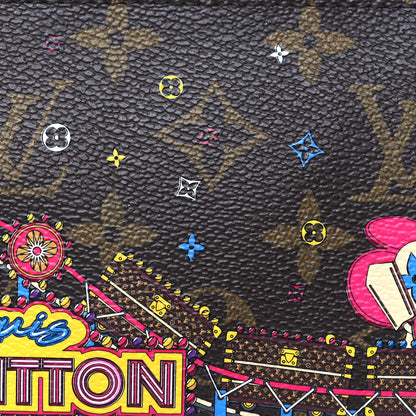 Louis Vuitton Monogram 2020 Christmas Animation Roller Coaster Mini Pochette Accessories Pivoine 7 of 10