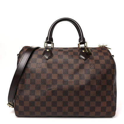 Louis Vuitton Damier Ebene Speedy Bandouliere 30 1 of 11