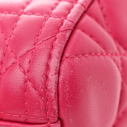Christian Dior Lambskin Cannage Medium Lady Dior Fuchsia 11 of 11