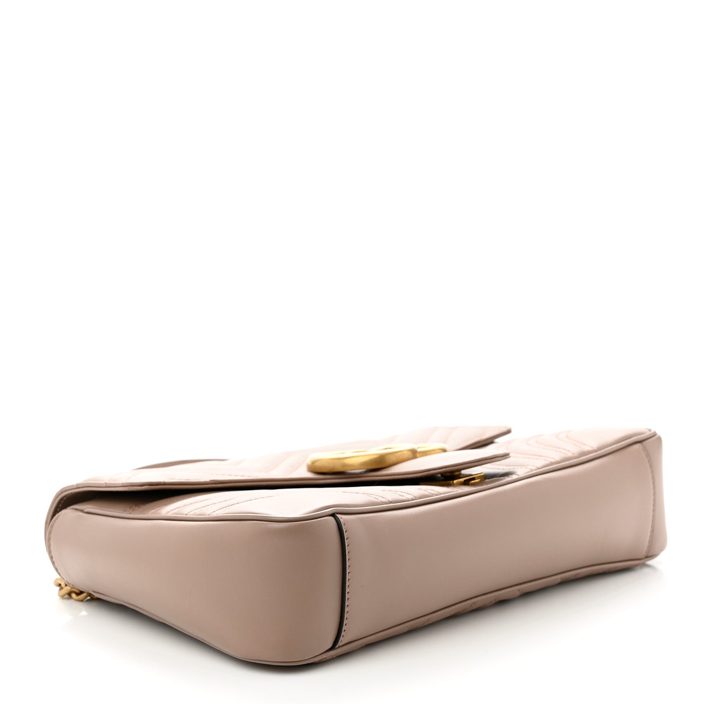 Calfskin Matelasse Medium GG Marmont Shoulder Bag Porcelain Rose