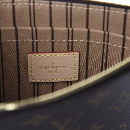 Louis Vuitton Monogram Neverfull MM GM Pochette 6 of 7
