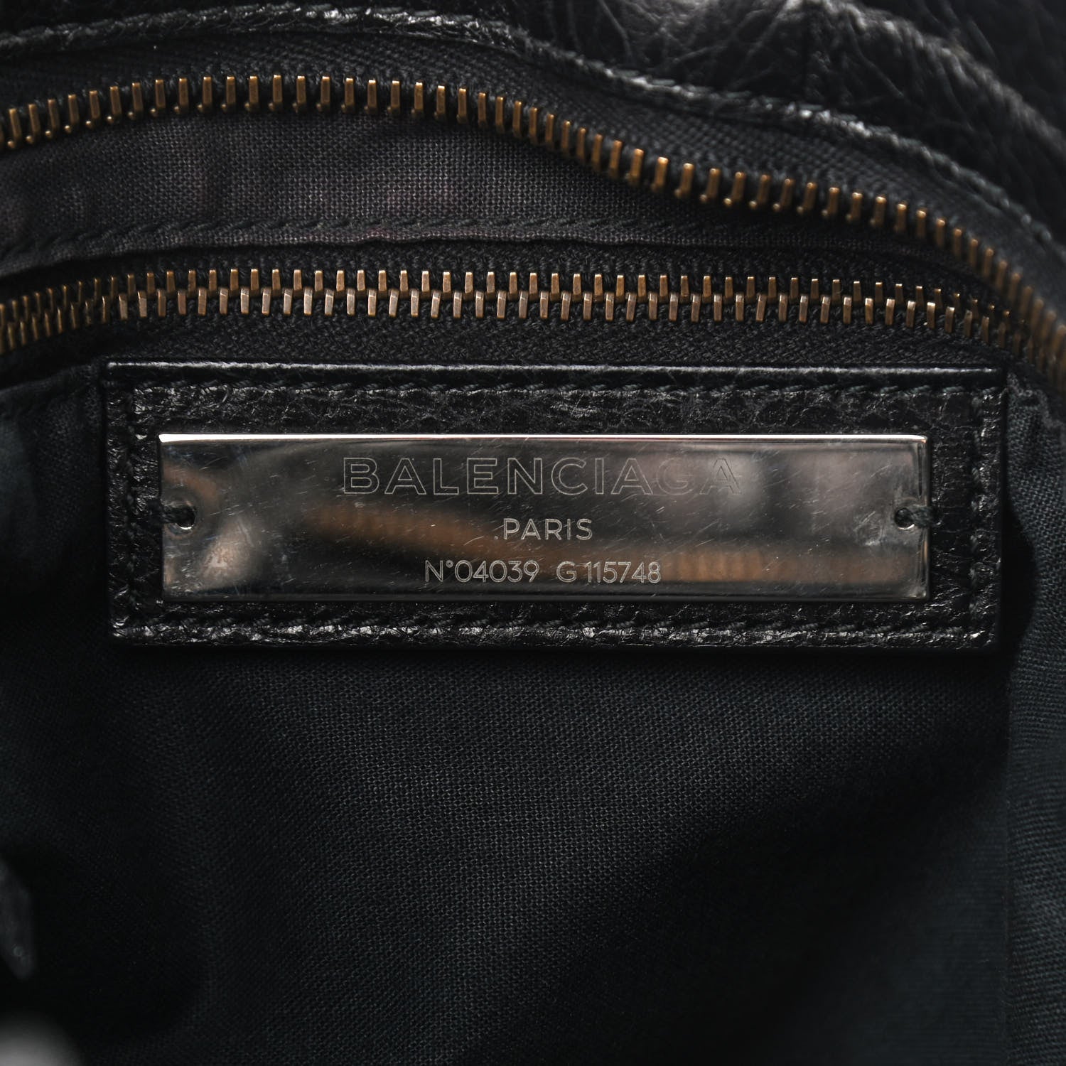 Balenciaga Agneau Classic Hardware City Black 6 of 12