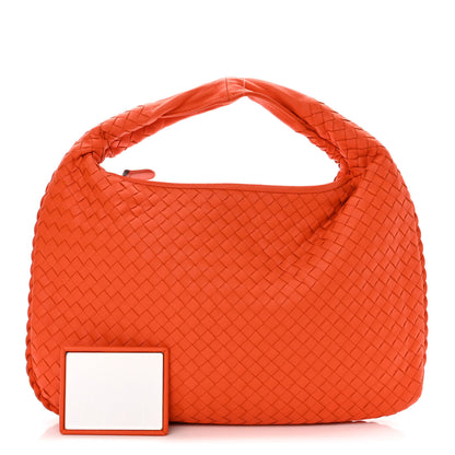 Bottega Veneta Nappa Intrecciato Medium Veneta Hobo Orange 1 of 8