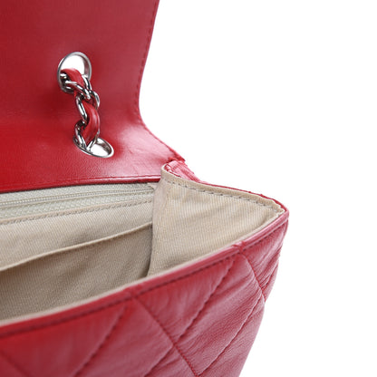 Chanel Calfskin Quilted In The Business Flap Red 17 of 20