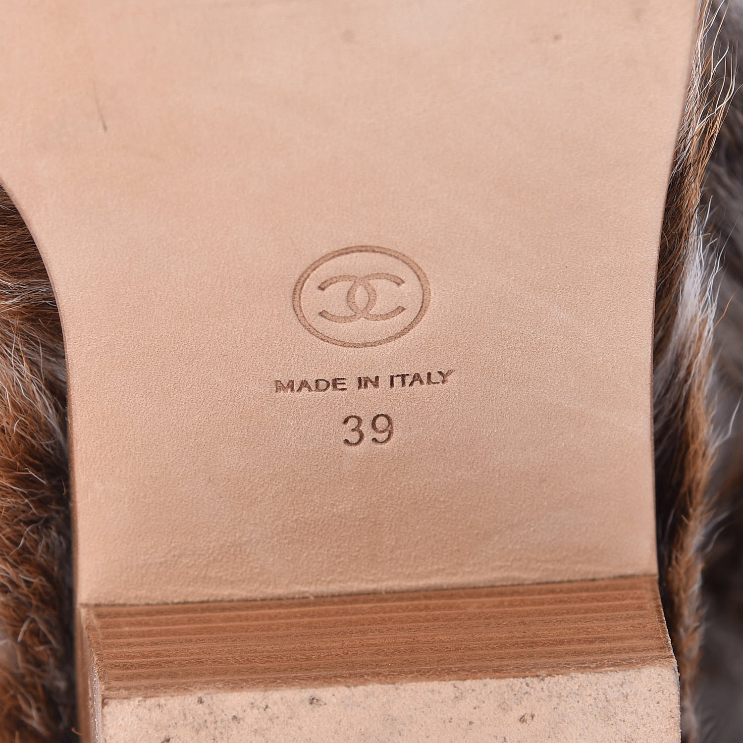 Chanel Fantasy Fur Boots 39 Brown 8 of 10