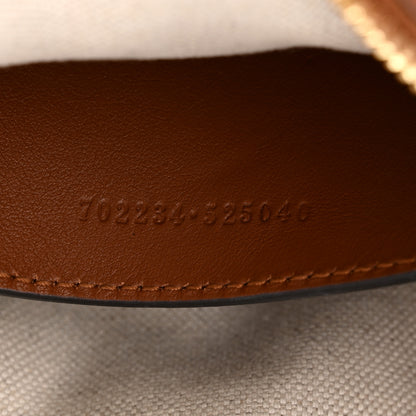 Gucci Calfskin GG Matelasse Shoulder Bag Peanut Brown Natural 7 of 10