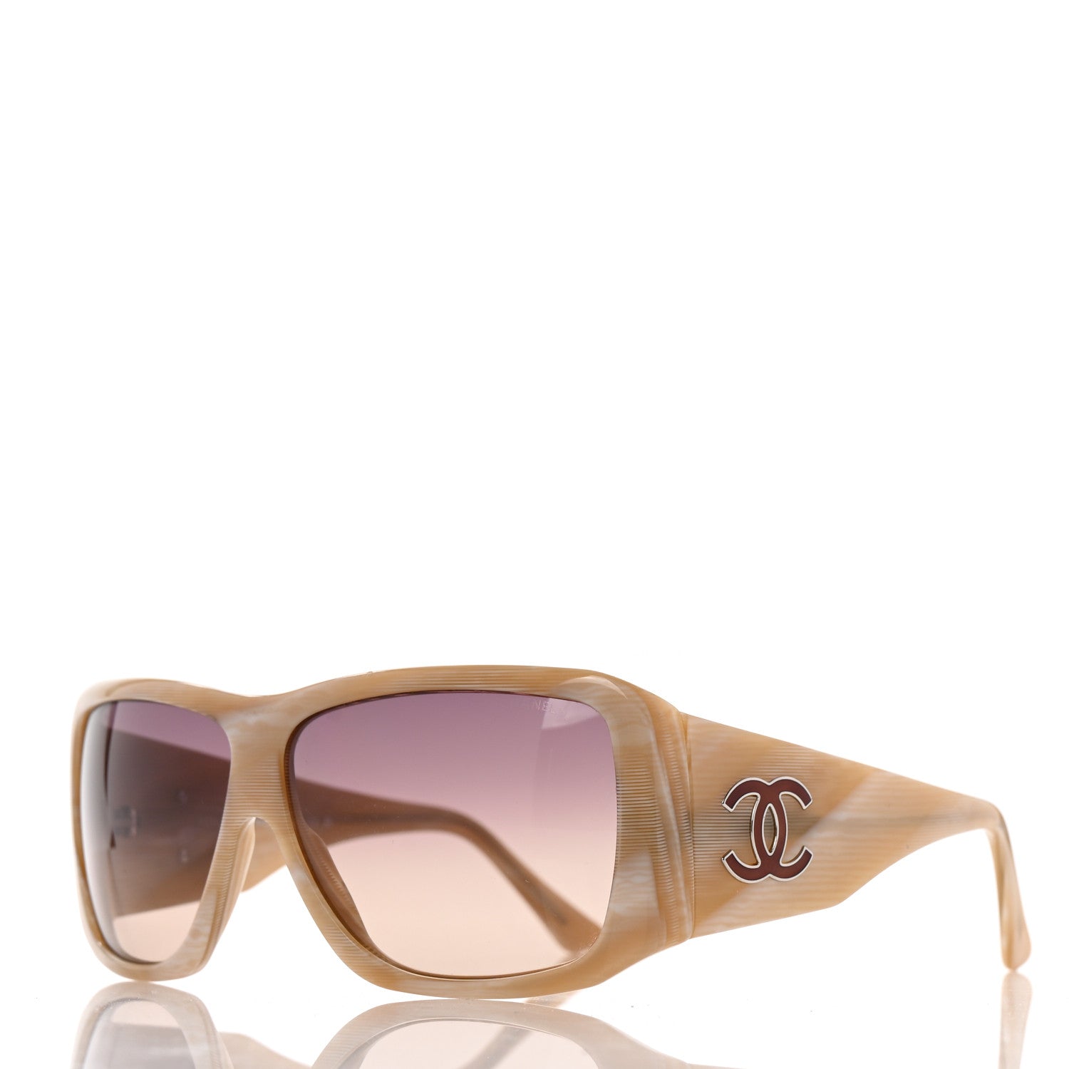 Chanel Acetate CC Logo Sunglasses 5079 Beige 1 of 8