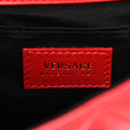 Versace Nappa Quilted Medusa Chain Crossbody Red 8 of 9