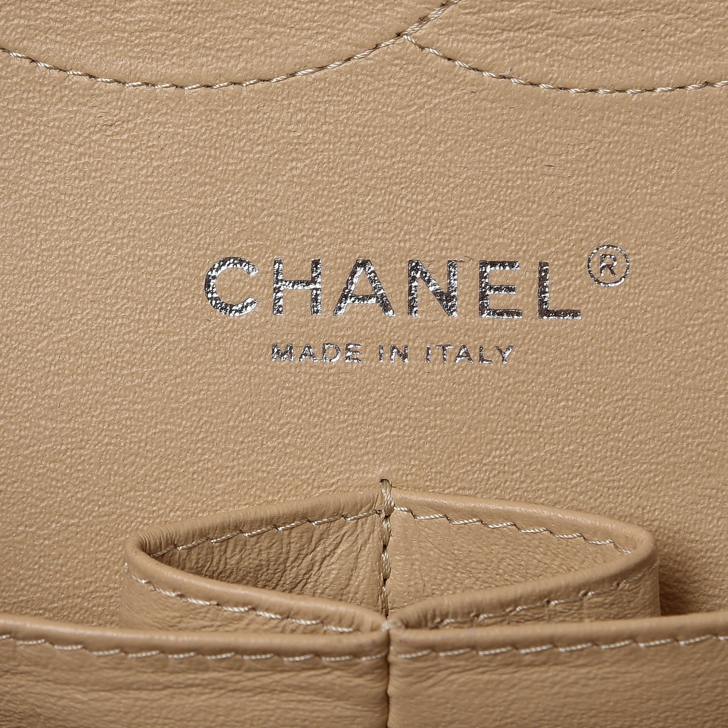 Chanel Caviar Quilted Jumbo Double Flap Beige Clair 7 of 12