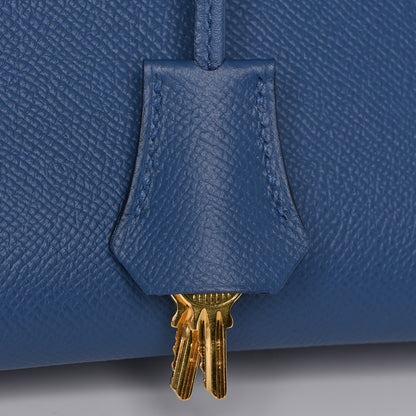Hermes Epsom Birkin 35 Bleu Agate 33 of 45