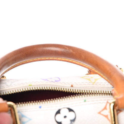 Louis Vuitton Monogram Multicolor Speedy 30 White 8 of 8
