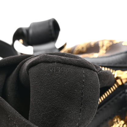 Louis Vuitton Monogram Sequins Eclipse Speedy 28 Gold 7 of 10