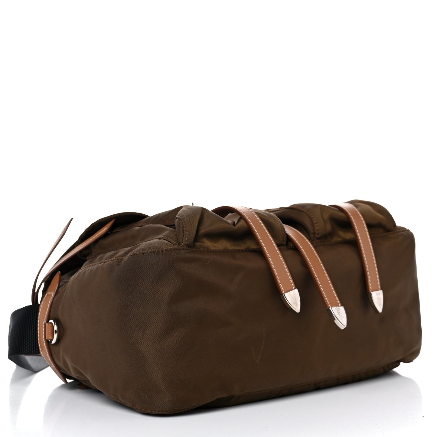 Tessuto Nylon Messenger Bag Bruciato