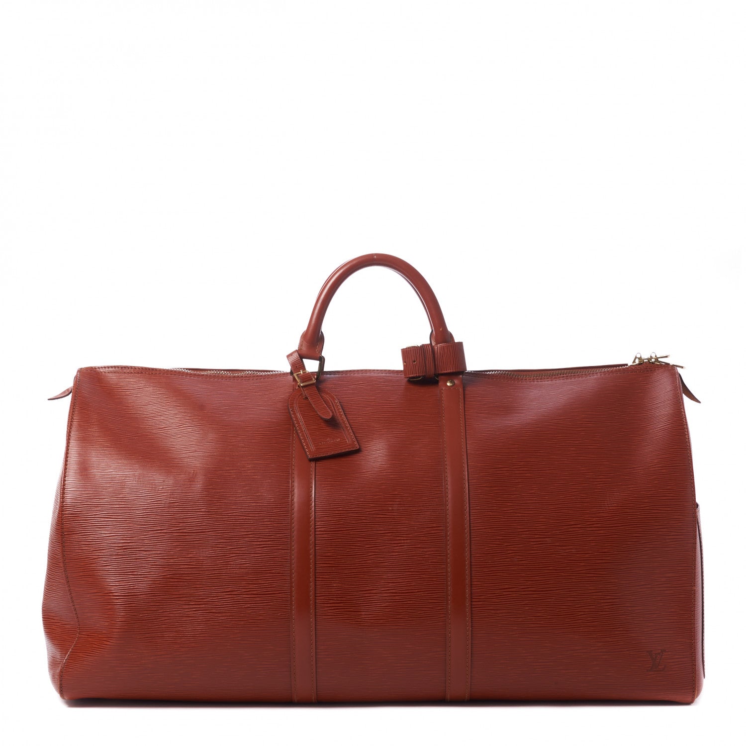 Louis Vuitton Epi Keepall 60 Kenyan Fawn 1 of 9