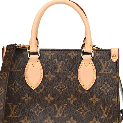 Louis Vuitton Monogram Sac Plat BB 7 of 10