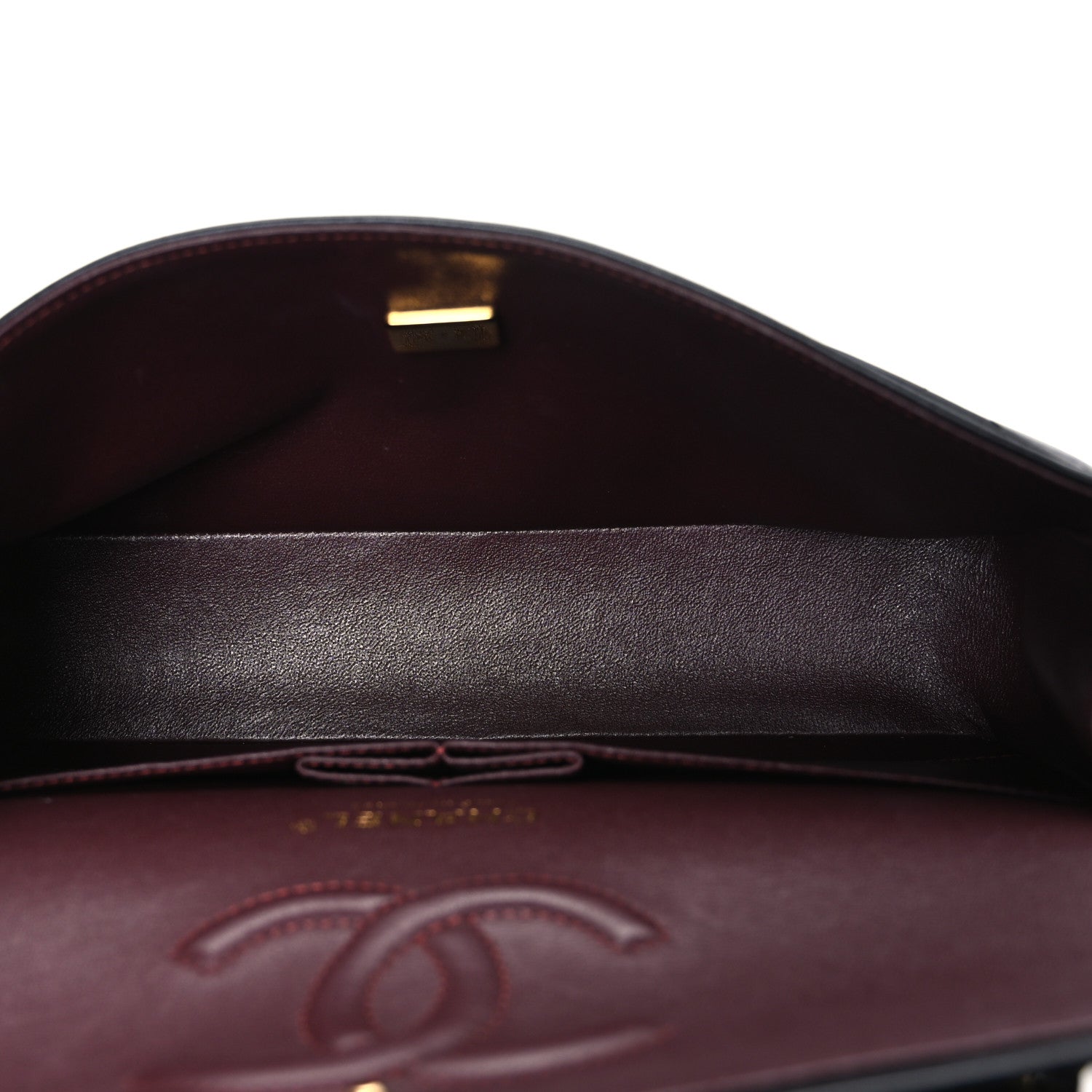 Chanel Lambskin Quilted Medium Double Flap Black 5 of 10