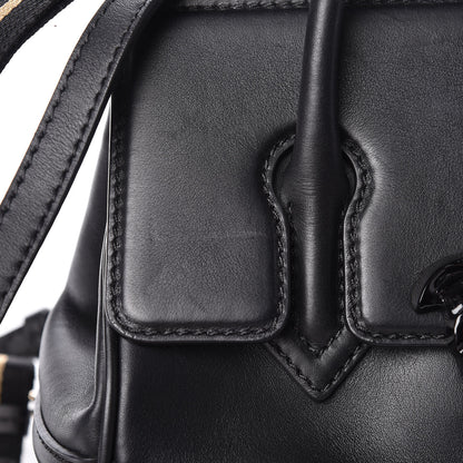 Versace Calfskin Medium Palazzo Empire Bag Black 11 of 14