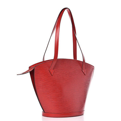 Louis Vuitton Epi Saint Jacques GM Castillan Red 3 of 11