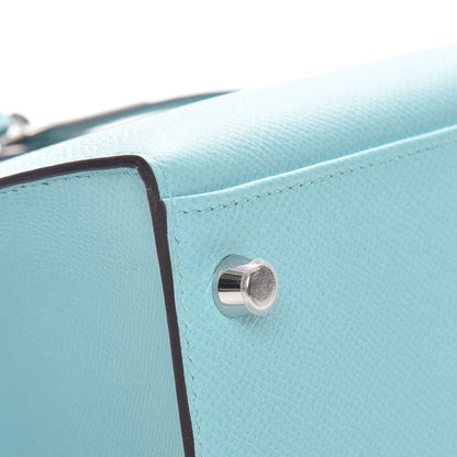Hermes Epsom Kelly Sellier 28 Bleu Atoll 15 of 30